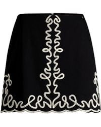 HUGO - Short Skirts - Lyst