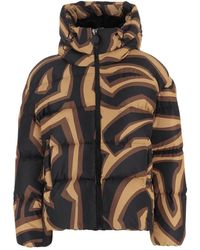 PUCCI - Gewatteerde Jas Met Abstracte Print - Lyst
