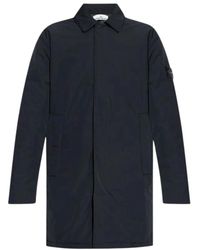 Stone Island - Single-Breasted Coats - Lyst
