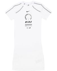Nike - Damesjurk W Sportswear Femme Jurk Wit - Lyst