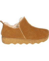 Rohde - Suède Gesloten Pantoffel Cognac - Lyst