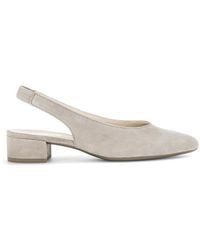 Gabor - Wildleder pumps mit fersenriemen - Lyst