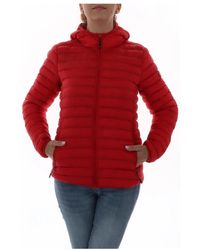 Ciesse Piumini - Chaqueta roja con capucha para mujer - Lyst