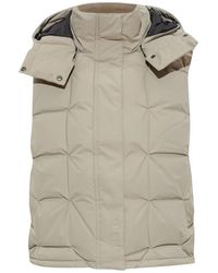 Rethinkit Studios - Verwarmd Gilet Met Afneembare Capuchon - Lyst
