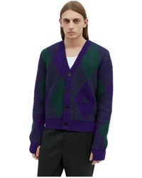 Burberry - Knitwear > cardigans - Lyst