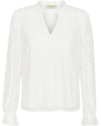 Cream - Blouses - Lyst