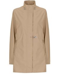 Fay - Jassen ,Bruin ,Waterdichte Jas - Lyst