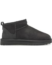 UGG - Schoenen ,Grijs ,Wol Classic Ultra Mini Boot - Lyst
