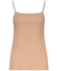 Alberta Ferretti - Sleeveless Tops - Lyst