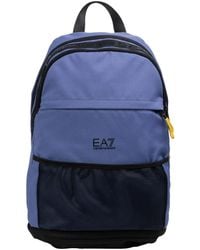EA7 - Logo rucksack mit reißverschluss - Lyst