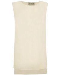 Cortana - Sleeveless Tops - Lyst