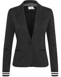 Kaffe - Gestreepte Blazer Midnight Marine-Sierra - Lyst