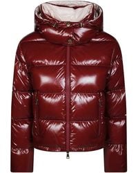 Moncler - Moncler Doudoune Courte En Nylon Niveole, Femme, Taille - Lyst
