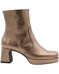 CTWLK - Schoenen ,Bruin ,Stijlvolle Enkellaars Alf - Lyst