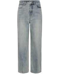 Gestuz - Jeans ,Blauw ,Cropped Jeans - Lyst