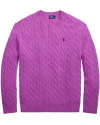 Ralph Lauren - Round-Neck Knitwear - Lyst