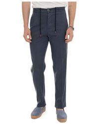 Kiton - Slim-Fit Trousers - Lyst