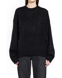 Studio Nicholson - Truien & Vesten ,Zwart ,Wol Wynn Knit - Lyst
