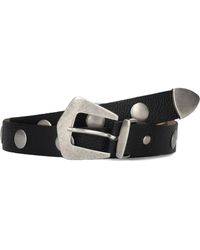 Notre-v - Accessoires ,Zwart ,Leer Igone Riem - Lyst