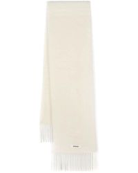 Jacquemus - Accessoires ,Wit ,Witte Sjaal Collectie - Lyst