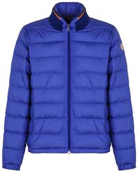 Moncler - Jassen ,Blauw ,Wol Brendann Short Down Jacket - Lyst