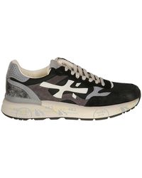Premiata - Schoenen ,Zwart ,Leer Mick 0.1 Sneakers - Lyst