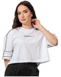 Karl Lagerfeld - T-Shirts Und Polos Weiß - Lyst