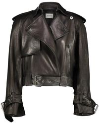 Khaite - Jackets > leather jackets - Lyst