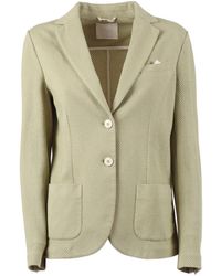 Circolo 1901 - Giacca Slim Fit A Nido D'Ape - Lyst