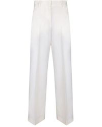 MSGM - Wide Trousers - Lyst