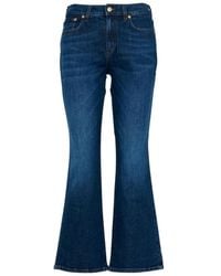 Roy Rogers - Cropped Jeans - Lyst