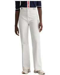 GANT - Jeans > Straight Jeans - Lyst