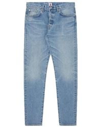 Edwin - Jeans ,Blauw ,Katoen Slim Tapered Blauwe Jeans - Lyst