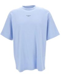 Drole de Monsieur - T-shirt e polo blu con slogan - Lyst