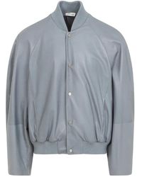 Fear Of God - Jassen ,Grijs ,Leer 9 Raglan Bomber Jacket - Lyst