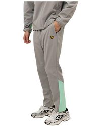Lyle & Scott - Panneld Trainingsbroek - Lyst