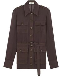 Saint Laurent - Light Jackets - Lyst
