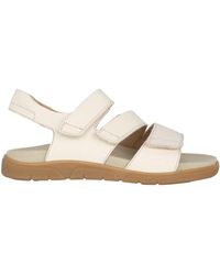 Ara - Off white leder sandale - Lyst