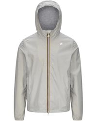K-Way - Jassen ,Nylon Jack Stretch Nylon Jersey - Lyst