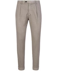 Michael Coal - Broeken ,Bruin ,Pantalone Tk Pence - Lyst
