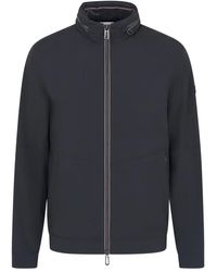 Bugatti - Jassen ,Blauw ,Stijlvolle Blauwe Jas - Lyst