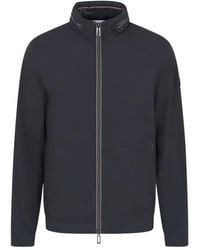 Bugatti - Jassen ,Blauw ,Stijlvolle Blauwe Jas - Lyst