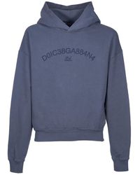 Dolce & Gabbana - Klassischer logo print sweatshirt - Lyst