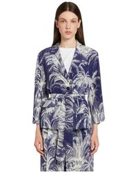 Marella - Jassen ,Veelkleurig ,Stijlvolle Blazer Met Array Design - Lyst