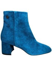 Pollini - Stiefel Und Stiefeletten Aus Wildleder - Lyst