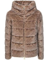 Herno - Cappa Piumino Light Melange Min - Lyst