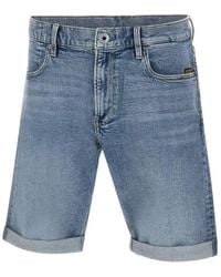 G-Star - Denim Shorts - Lyst