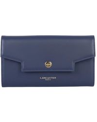 Lancaster - Grace Leren Blauwe Avondkoppeling - Lyst