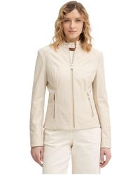 Guess - Leather Jackets - Lyst