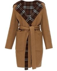 Burberry - Belted Coats - Lyst